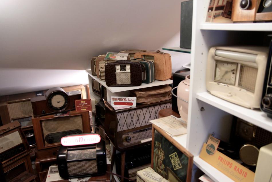 Sammlung alter Radios von Jörg Chowanetz